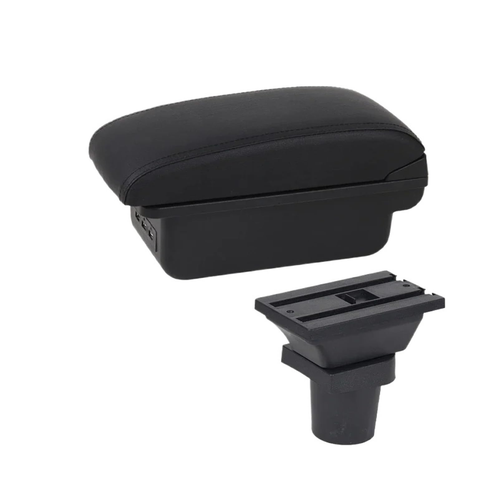 UDHQAJC For Toyota For Yaris 2005 2006 2007 2008 2009 2010 2011 Car Armrest Box With USB Internal Modification Accessories Car Centre Console Armrest Box