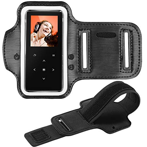 RUSFOL Adjustable Sport Armband for BERENNIS MP3 Player Only， Hands-Free for Running, Black，1 Pack(Compatible with BERENNIS MP3 Player ONLY!)!
