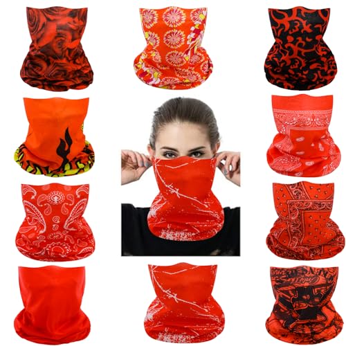 Image of Neck Gaiter Masks Tube Scarf,Seamless Bandanas Buffs Gators,Ourdoor Face Mask Face Covering Multi Headwear