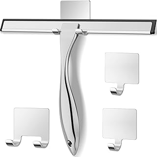 OVSGTTZ Shower Squeegee for Glass Door with 3...,