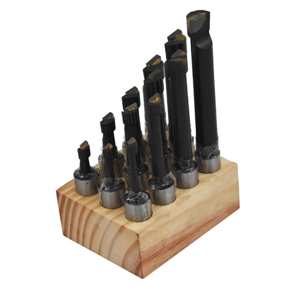 Carbide Boring Bar Set - 12 Pieces for Metal Drilling -2
