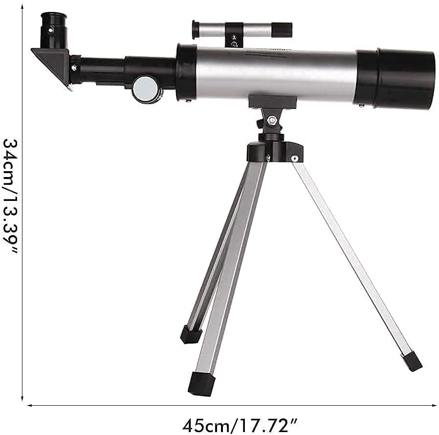 Astronomical Telescope - Entry-Level Travel Telescope - Powered monocular Telescope by a Portable Tripod - for Beginners Children and Adults Beautiful Home