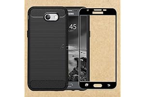 Liquid Glass Screen Protector and Carbon Fiber TPU Phone Case