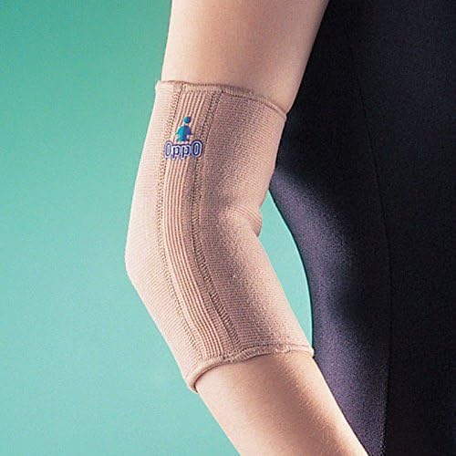 BIO MAGNETIC ELBOW SUPPORT Sleeve By OPPO, Arthritis Relief Wrap, Injury Protection & Recovery Brace, Swelling Control, Bursitis, Tendonitis, Heat Therapy (MEDIUM)