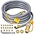 Aekops 5249 Propane to Natural Gas Conversion Kit for Blackstone 28"/36" Griddle, 10 FT 3/8" ID Natural Gas Hose With 3/8" Female Flare Fitting for Tailgater, Rangetop Combo & Burner Stove, 1/2 PSI