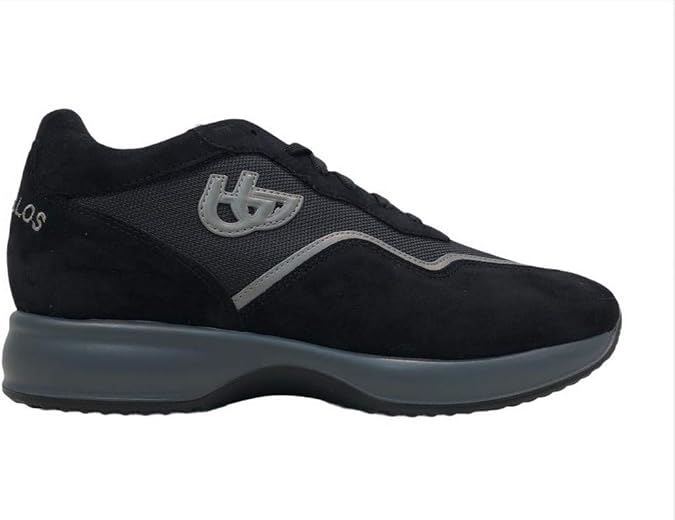 Blu Byblos Sneacker da Uomo Camoscio e Tessuto 677052 Nero. Scarpa dal  Design Raffinato. Collezione Autunno-Inverno 2021 EU 42 : Amazon.it: Moda
