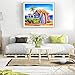 Lapoea DIY Oil Painting Paint by Number Kits Painting for Adults and Kids Arts Craft for Home Wall Decor Surf Shack 40x50CM