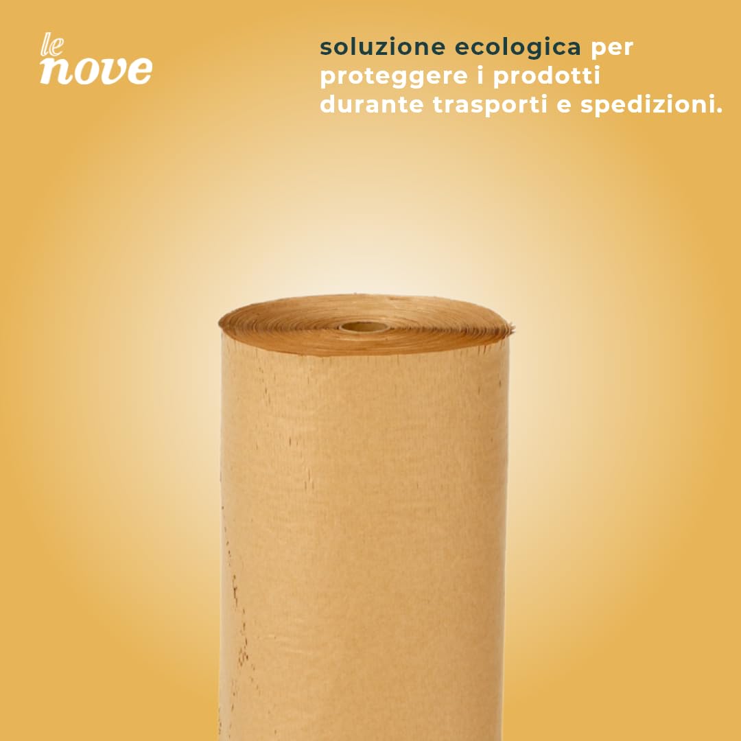 Carta a Nido d’Ape 50 cm × 250 m – 80 g – Imballaggio Protettivo Ecologico per Pacchi e Spedizioni – Alternativa al Pluriball