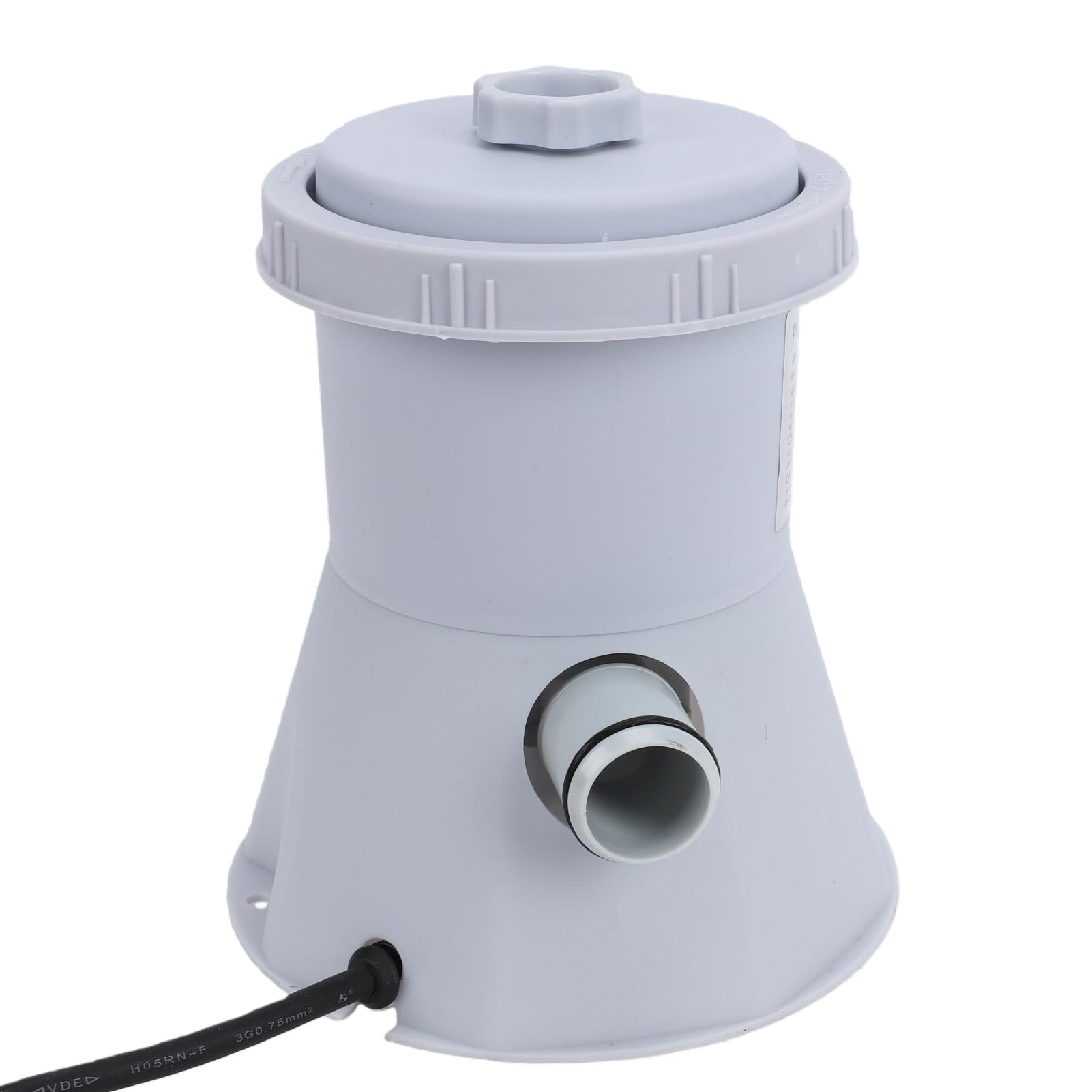 Tosuny Pompa Filtracyjna do Basenu Naziemnego 300 GPH, 15W, do Basenów | Pool Filtration System, ABS Material, 32mm Inlet, Quiet Operation, for Swimming Pool