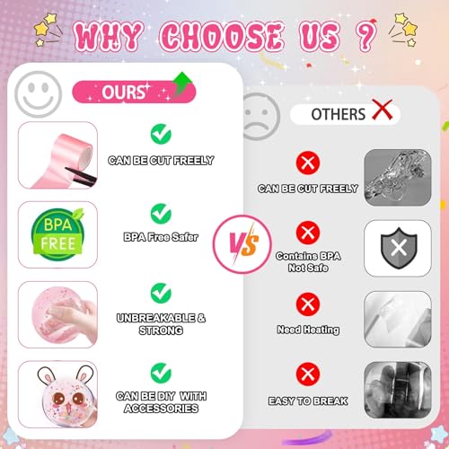 Nano Tape Bubbles Set für Kinder: Nano Tape Set - Elastische Blase Ballons Traceless Adhesive Nano Tape - DIY Nano Doppelseitiges Klebeband mit Pailletten Aufkleber (Colorful)