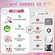 Nano Tape Bubbles Set für Kinder: Nano Tape Set - Elastische Blase Ballons Traceless Adhesive Nano Tape - DIY Nano Doppelseitiges Klebeband mit Pailletten Aufkleber (Colorful)
