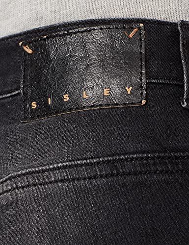 Sisley Trousers 4oe7575t7 Pantaloni, Black 800, 33...