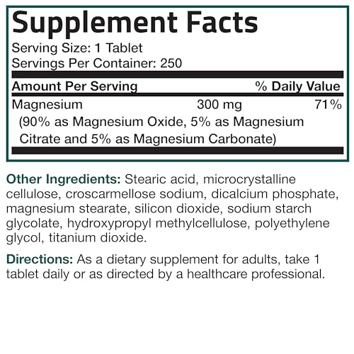 image for Bronson Triple Magnesium Complex Maximum Coverage 300 Mg Magnesium Oxi