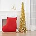 VEYLIN Árbol de Navidad artificial plegable de 1,5 m y 1,5 m...