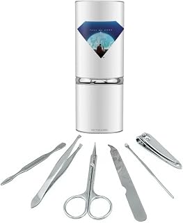 Superman Krypto Earth Shield Stainless Steel Manicure Pedicure Grooming Beauty Care Travel Kit