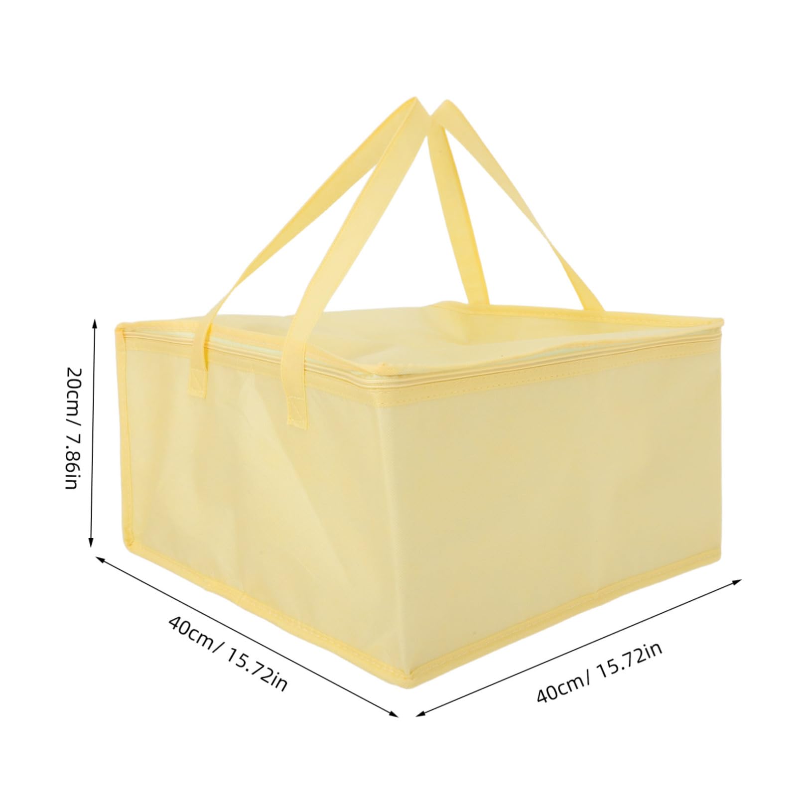 Unomor Insulated Pizza Bags Reusable Thermal Food Carriers for Transporting Hot Foods Sturdy Lightweight Convenient Carrying Pouch for Picnics Beach and Outdoor Activities