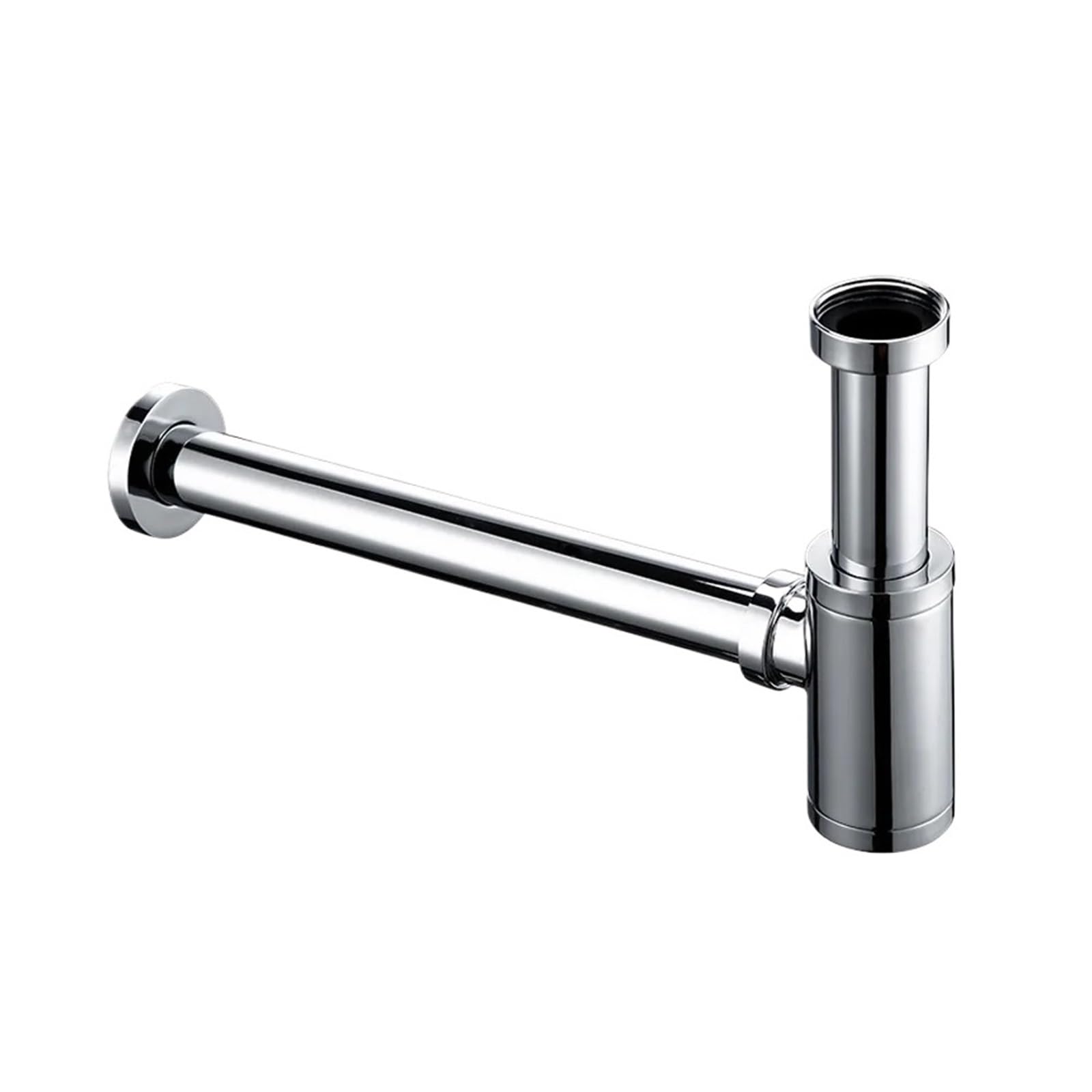 Kit de drenaje for fregadero aleación zinc con sifón redondo for botella Para Lavabo De Baño y Lavabo