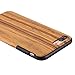 Lontect Compatible iPhone 8 Plus Case, iPhone 7 Plus Case, Slim Matte Shock Absorbing Flex TPU Non Slip Wood Tactile Extra Grip Rubber Bumper Case Cover for Apple iPhone 8 Plus,iPhone 7 Plus, Teakwood