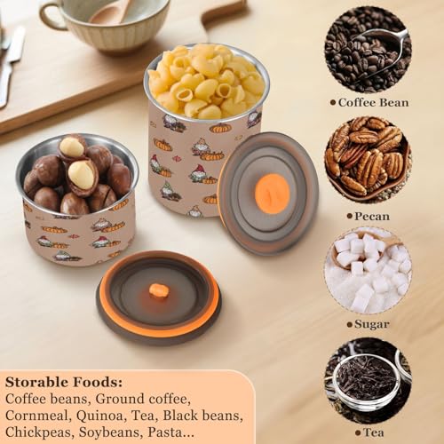 ATTX Lata de Café de Acero Inoxidable 30oz con Tapa Hermética miniatura 5