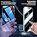 QHOHQ 3 Pack Screen Protector for iPhone 15 Plus [6.7 Inch] with 3 Pack Camera Lens Protector, Tempered Glass Film, HD Clear, 9H Hardness, No Bubbles, Case Friendly