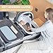 5 in 1 Multifunctional Pack and Play,Qutanix Foldable Baby Crib with Bassinets,Changing Table,Newborn Napper with Canopy,Diaper Stacker,Baby Playpen for Babies and Toddlers
