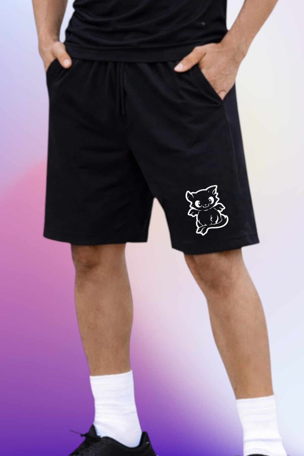 Beaubay Clothing Men's Shorts Black 166-picture-45