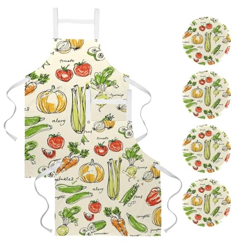 Tablier de cuisine pour restaurant, pâtisserie et nettoyage de la maison