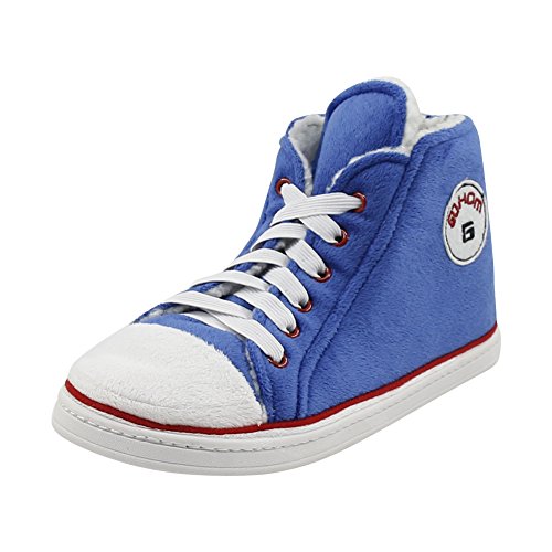 Sneaker Slippers for Women Fashion Indoor House Slipper Boots, Women's Super Soft Warm High Top Plush House Shoes for Women Slippers