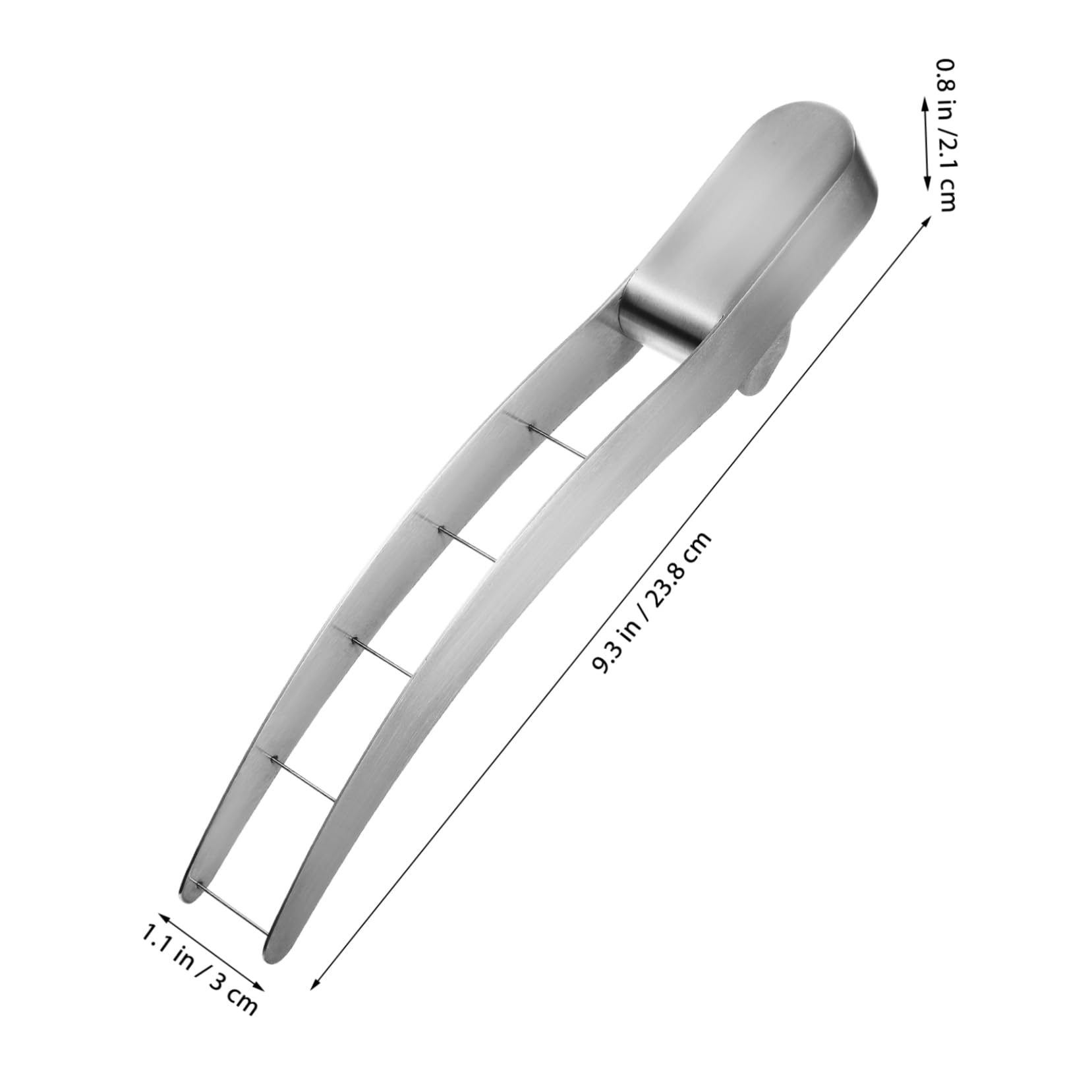 STOBAZA Kitchen Watermelon Slicer 2 Pcs Fruit Cutter Slicer Stainless Steel Melon Cutting Tool Cutting