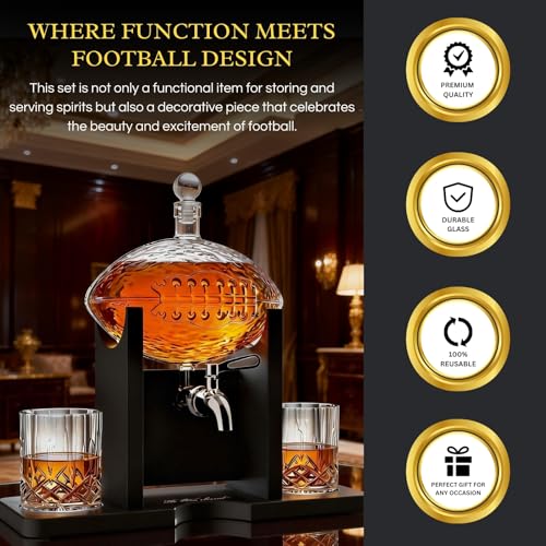 Carafe à décanter les liqueurs pour éviter l'altération des saveurs du scotch