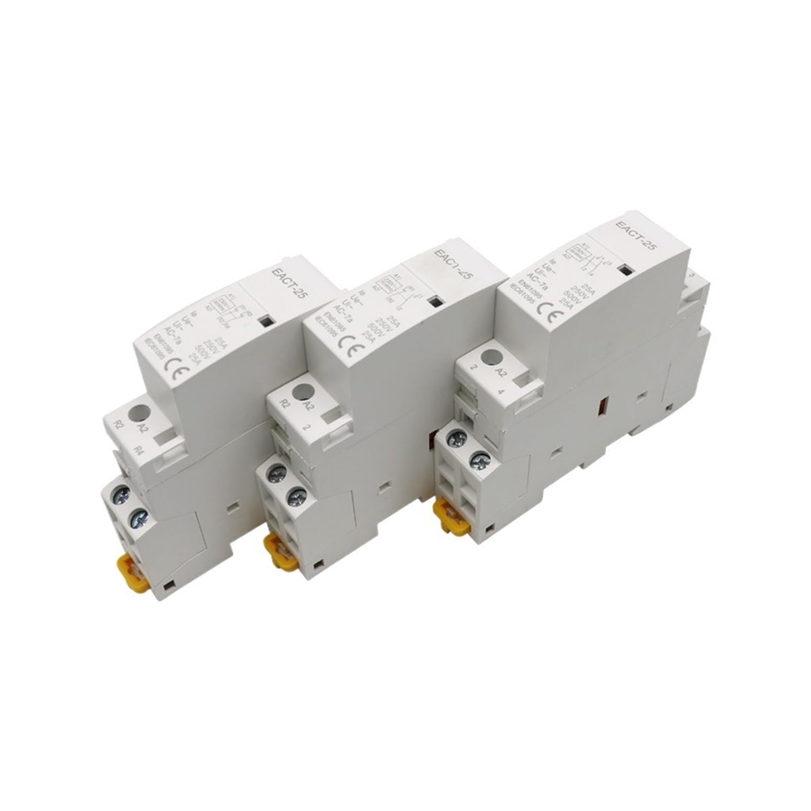 Contactor modular 2P 25A para evitar sobrecalentamientos en cuadros eléctricos 7