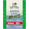Greenies Aging Care Regular Natural Dental CareDog Treats 27 oz Pack 27 Treats