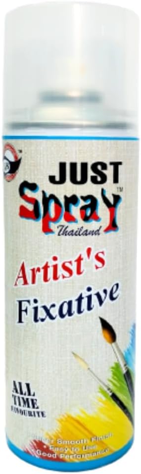 Just Spray Artists Fixative Spray for Save Your Art and Make Long Lasting 400ml (1)