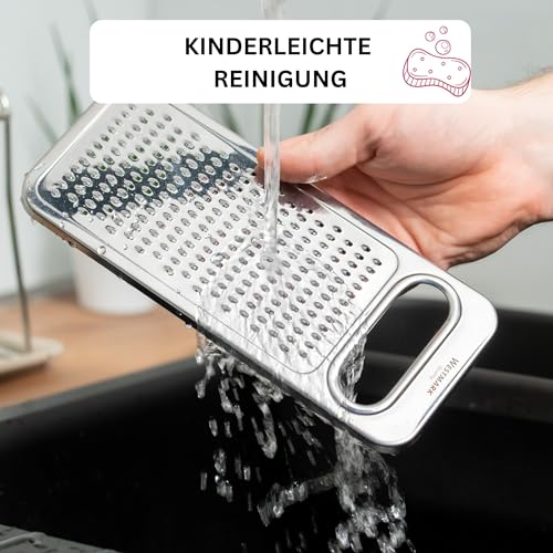 Foto von Westmark Gemüse- und Rohkostreibe, Fein, Rostfreier Edelstahl, Steel, Silber, 10042270