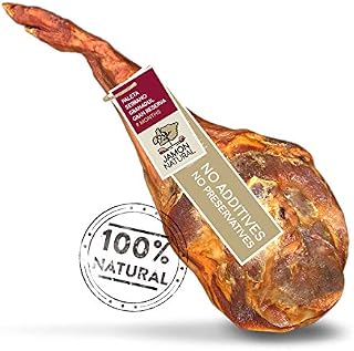 Jamon Serrano Spanish Ham Leg | 4.5 kg Paleta Serrano Gran Reserva | 100% Natural - No Additives or Preservatives | Great Taste Awards 2020 | Gold Star Winning Serrano Ham