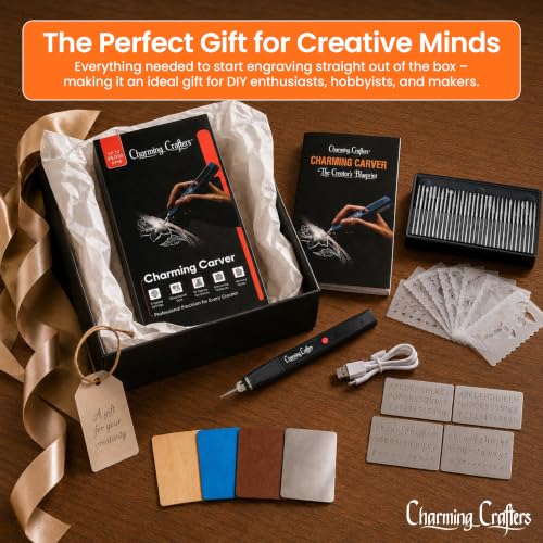 Charming Crafters Black01 Hand Engraver