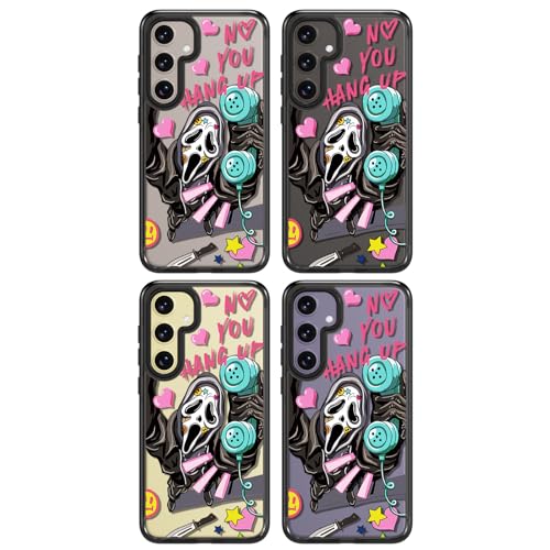 Rosarnnah Compatible for Samsung Galaxy S24 Case Cute Aesthetic - Durable Shockproof 6.6 ft Drop Impact Phone Case Cover with Funny Fashion Skeleton Design 6.2" Black by Rosarnnah - Used condition - Image 7
