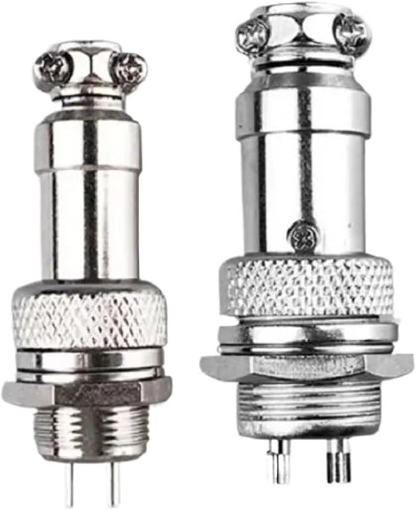 GX12/GX16, Socket and Connector 2/3/4/5/6/7/8/9/10 cores(3pins GX16)