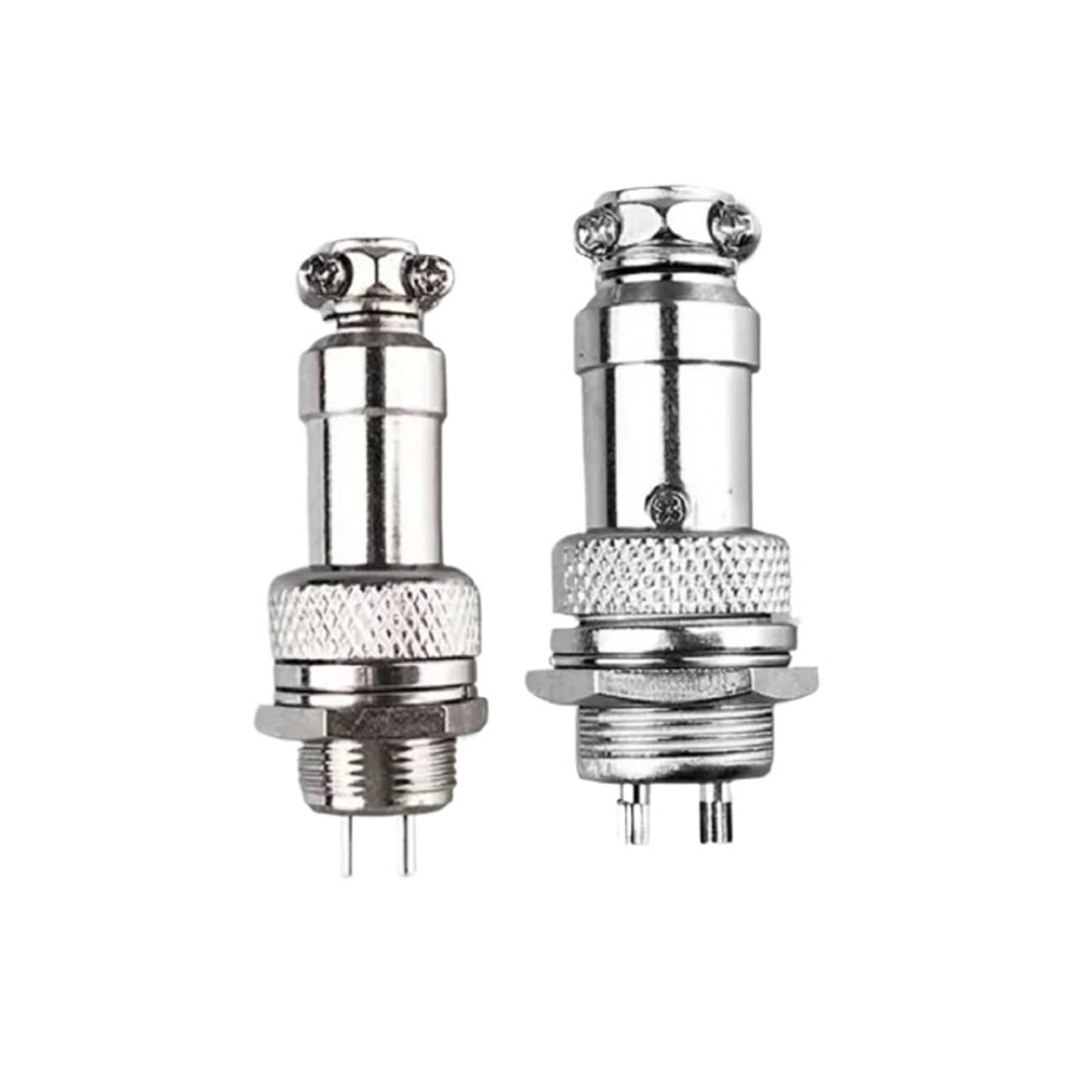 Conector GX12 de 6 pines y enchufe chasis aviación para conexiones eléctricas 7
