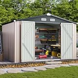 Aoxun 8×10 Galvanized Steel