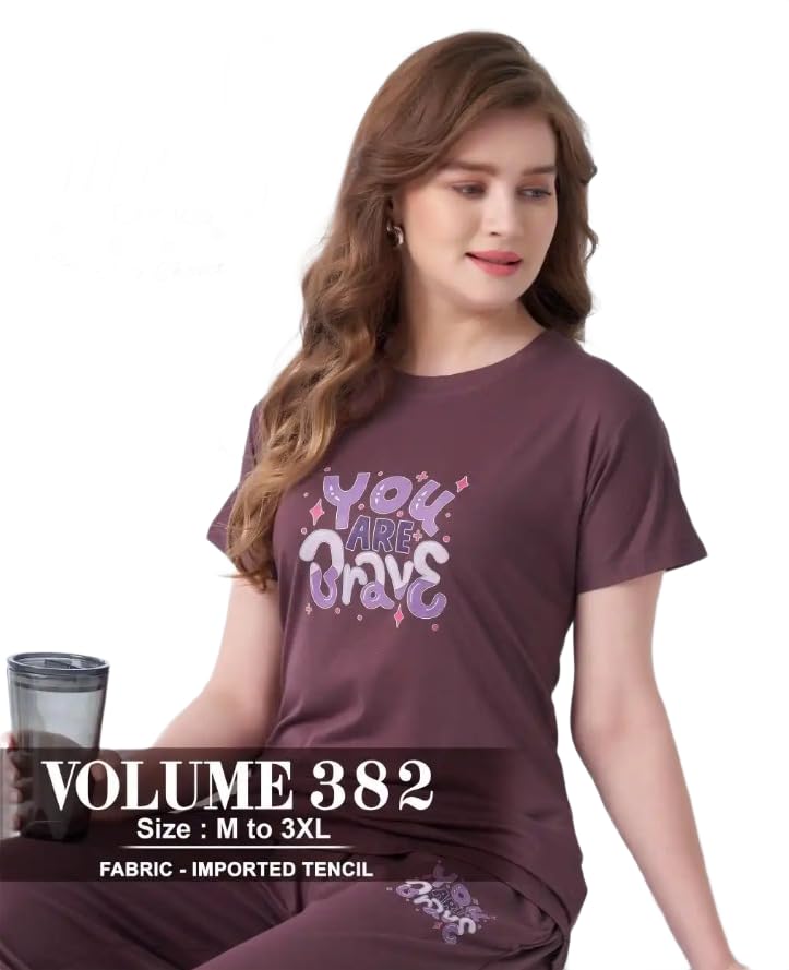 Imported Tencel Night Suit | Soft & Comfortable