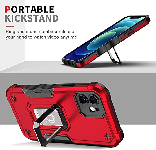 Coque iPhone 13 Pro protection militaire bleu étui antichoc avec aimant - 4