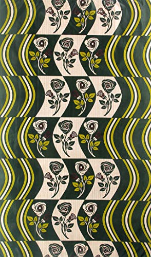 Image of Exporthub 2 Piece Fancy Blackout Modern Polyetser Eyelet Long Window Curtain-Green (EHSPR690 64)