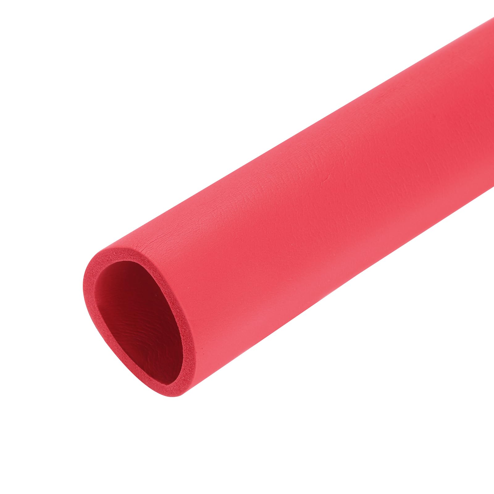Tube en mousse flexible rouge de 2 metres pour gainage de poignee de 44mm