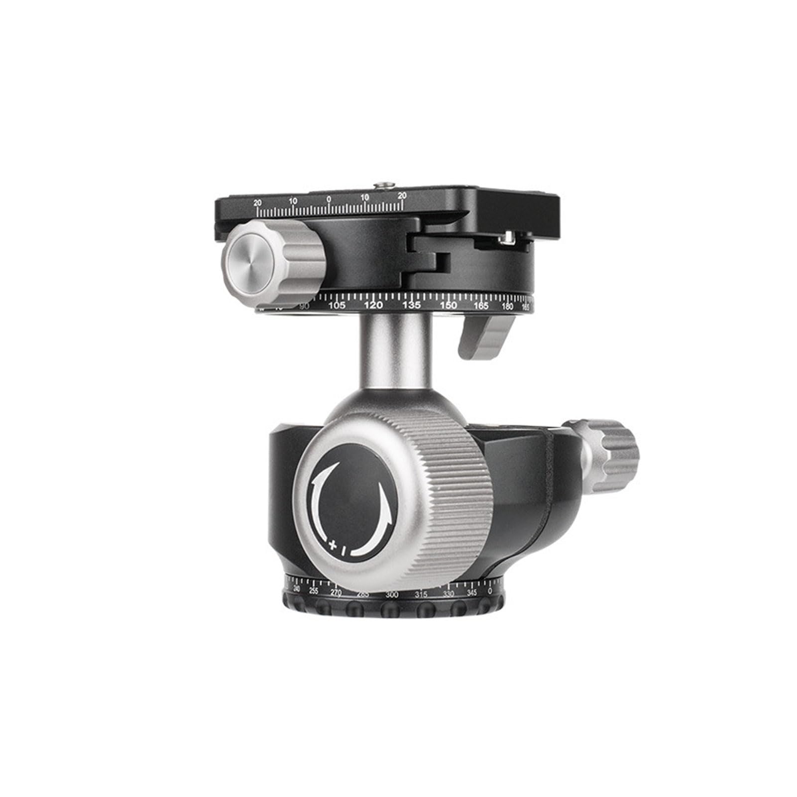 Rótula Esférica para Trípode de Cámara de Perfil bajo Rótula Esférica Grande Panorámico Dual 360° Liviana Pero Robusta con Bolsa Almacenamiento para Creadores Contenido