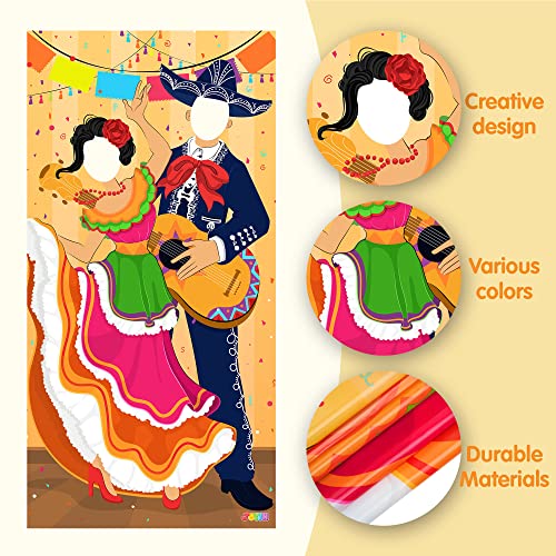 Joyin Cinco De Mayo Fiesta Couple Photo Door Banner For Party Supplies, Decoration, Mexican Theme Fiesta, Party Or Festivals #TOP2