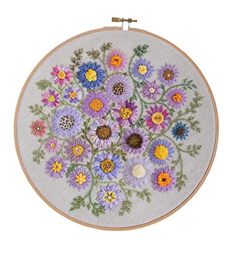 Image of Foolproof Flower Embroidery: 80 Stitches & 400 Combinations in a Variety of Fibers; Add Texture, Color & Sparkle to Your Organic Garden