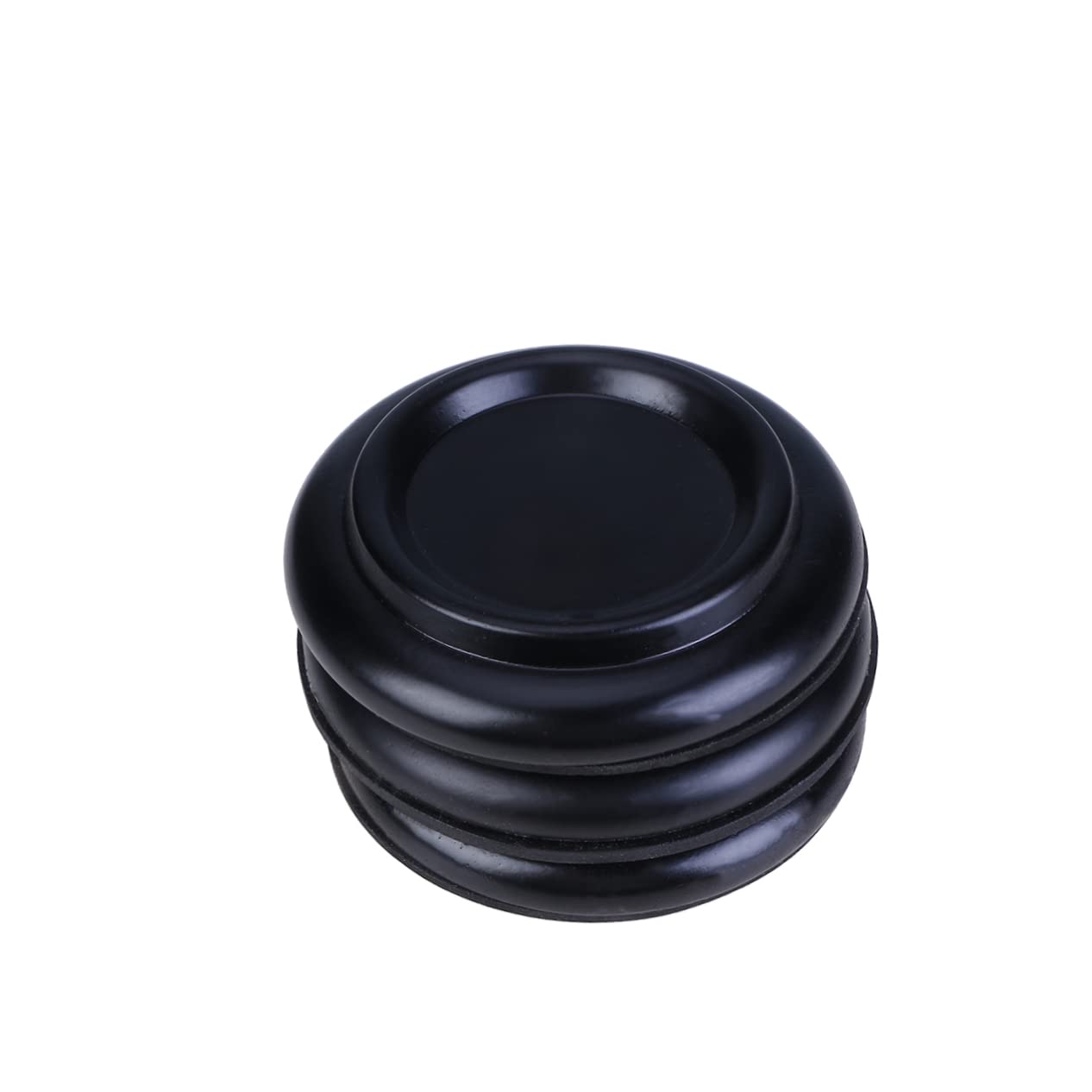 ifundom Upright Piano Caster Cups 3pcs Set Large Size Black Grand Piano Foot Pads for Carpet