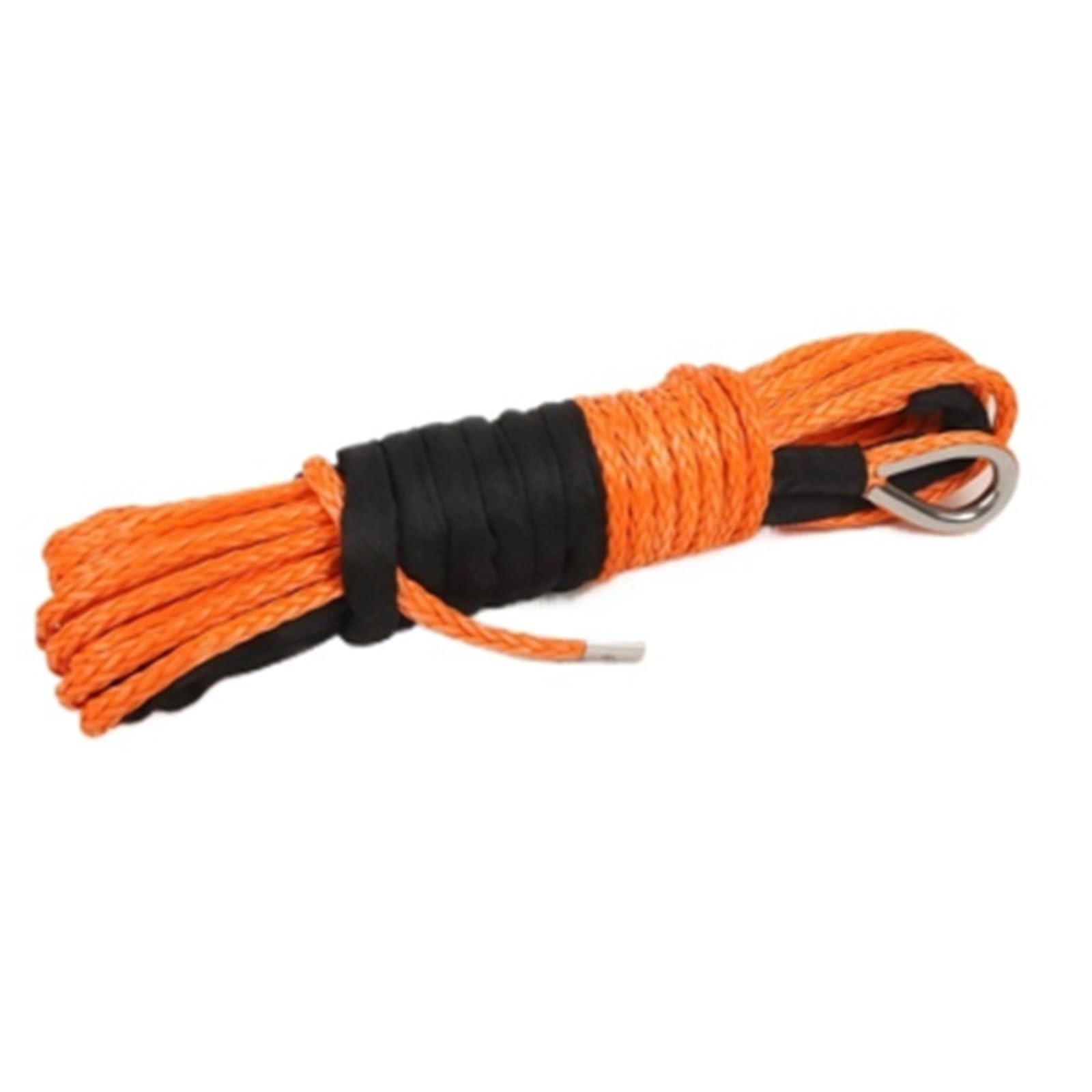 Do samochodów ciężarowych, przyczep, SUV-ów Lina Wyciągarki, Syntetyczna 10 Mm X 30 M Z Osłoną Do SUV ATV UTV(Green)
