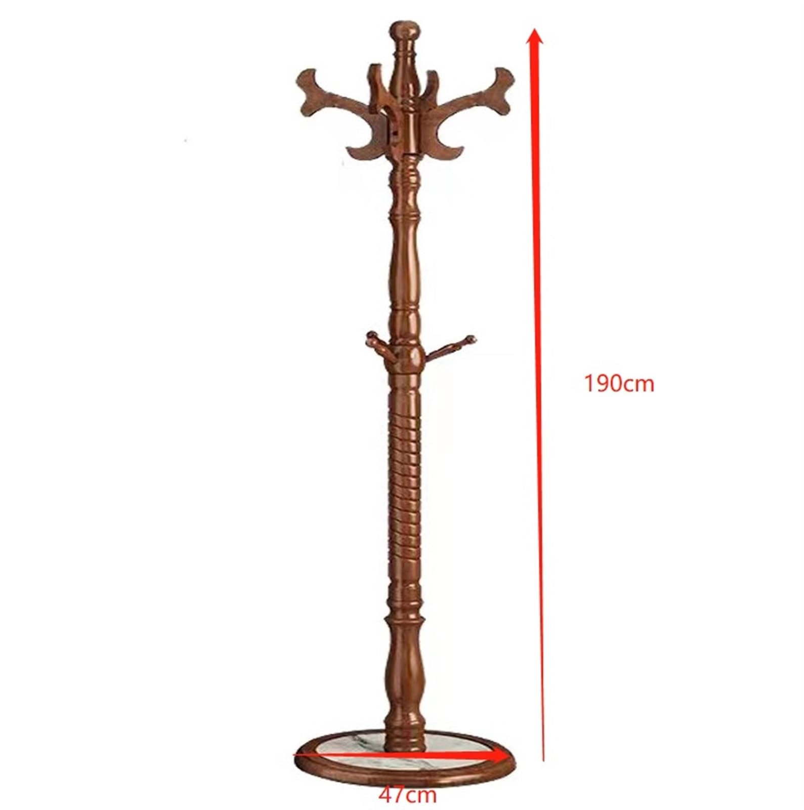 HR595 コートハンガー　高級マホガニー木製 無 垢材 コートスタンド HR595 コートハンガー 高級マホガニー木製 無 垢材 コート